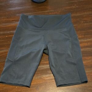 Women's Black High-Waist Shorts